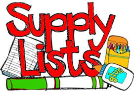  Supply List